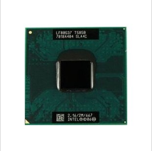 笔记本CPU GL960主板升级 版 全新T5850 原装 2.16G 667 PGA正式