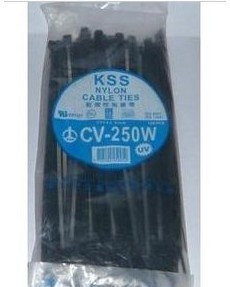 正品保障 原装正宗台湾KSS 尼龙扎带 CV-200MB 8X500 黑色