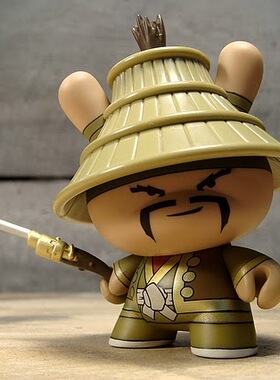 潮玩手办 Kidrobot Huck Gee 3寸 Dunny 大隐藏 火枪手 现货包邮