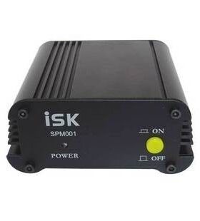 ISK SPM-001 SPM001 电容话筒专用48V供电器 幻像电源/幻象电源