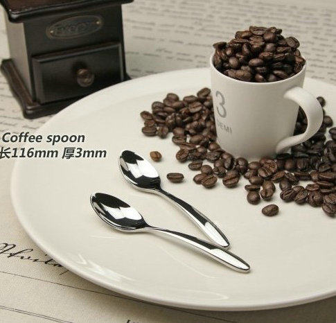 英国costa咖啡伴侣 搅拌勺更 18-10不锈钢茶勺咖啡勺spoon 厚实
