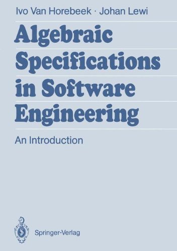 【预订】Algebraic Specifications in Software...