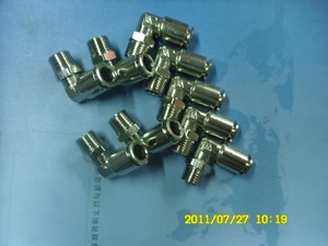 。直销中意合资全金属气动接头直角PL8-01 现货