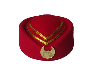 新款羊毛高档深航空姐帽 礼仪帽 导购帽 女式礼帽 酒店帽子