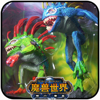 ◣阿门◢ WOW魔兽世界 DC4 代手办 鱼人 鱼人怪 渔人模型