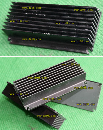 拆机 二手 全砖模块 散热器 116x60x24 铝合金 散热片