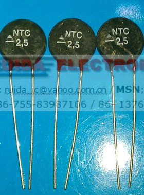 西门子EPCOS 热敏电阻 B57237S259M NTC2.5 欧姆 OHM 6.5A