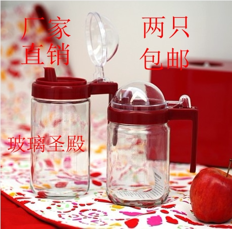 包邮580毫升玻璃油瓶 创意 厨房酱油 醋瓶加厚防漏控油壶 调料罐