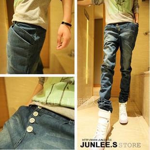 Jeans pour adolescent pieds Slim pour automne - Ref 1465542 Image 19