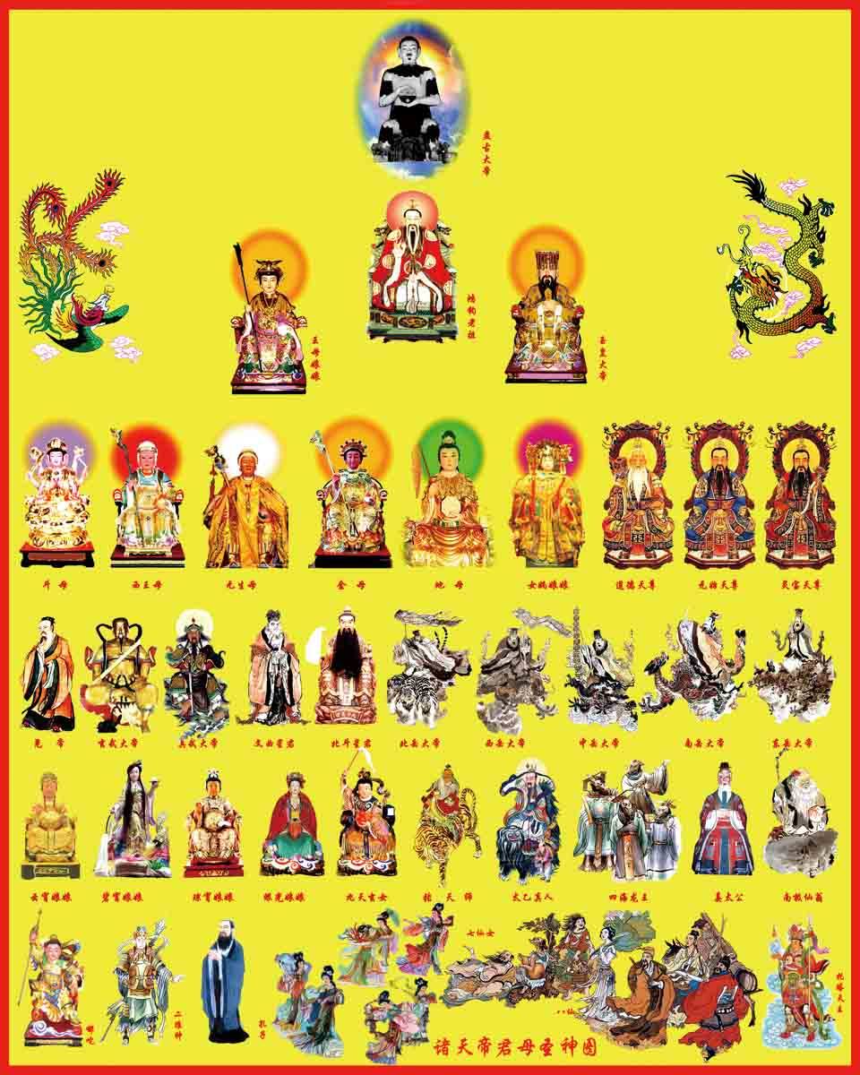 海报印制写真贴纸205壁画挂画装饰画素材186众神图片墙画装饰画