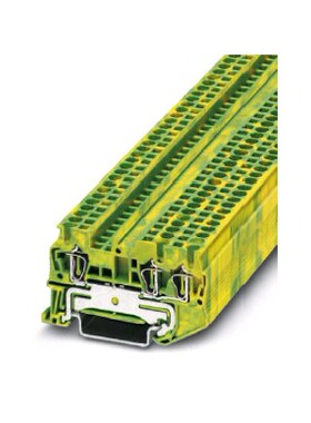 凤凰回拉式弹簧接地端子 ST2.5-TWIN-PE 弹簧端子 UL认证 3031267