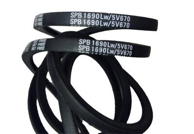 三角带SPB1850LW日本三之星SPB1690LW/5V670风机皮带SPB1950LW