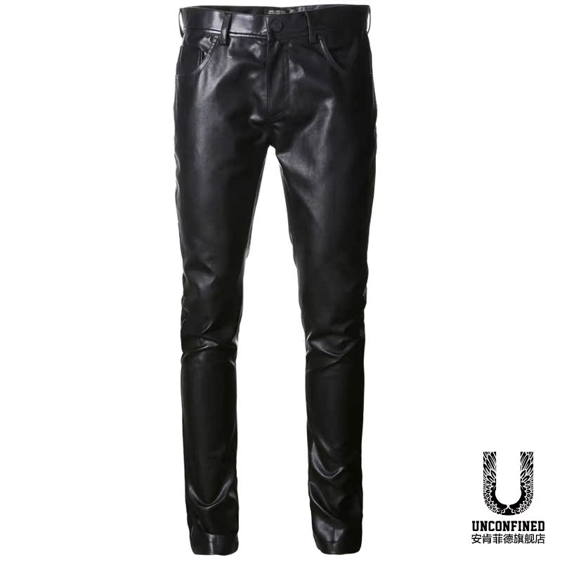 Pantalon cuir homme UNCONFINED - Ref 1492015 Image 1