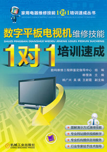 书店 电视书籍 数字平板电视机维修技能1对1培训速成 书 畅想畅销书 韩雪涛 正版