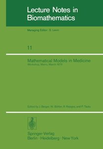 【预订】Mathematical Models in Medicine: Wor...