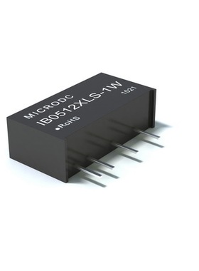 IB0512XLS-1WIB0512LS-1WFIXED INPUT,ISOLATED & REGULATED Sing