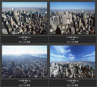 国外建筑景点 自由女神像 高楼大厦 都市摩天大楼 图片图库