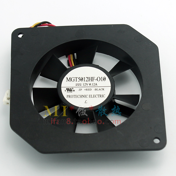 全新原装 MGT5012HF-O10 显卡风扇 孔距80mm 12V 0.12A 3P插头
