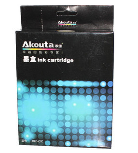 秋田B97-CIC蓝色墨盒 LC975C墨盒 适用兄弟J265W J220秋田B97墨盒