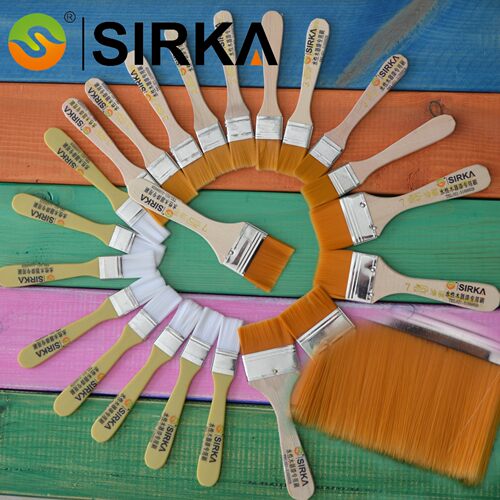 SIRKA水性漆刷 油漆刷 纤维刷  排笔 小刷子 家装工具