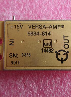 WJ M/A-COM 6884-814 4-12GHz 36dB SMA RF低噪声微波功率放大器