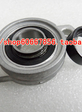 锌合金外球面菱形轴承座 UFL002  内径15毫米mm带偏心套厂家直销