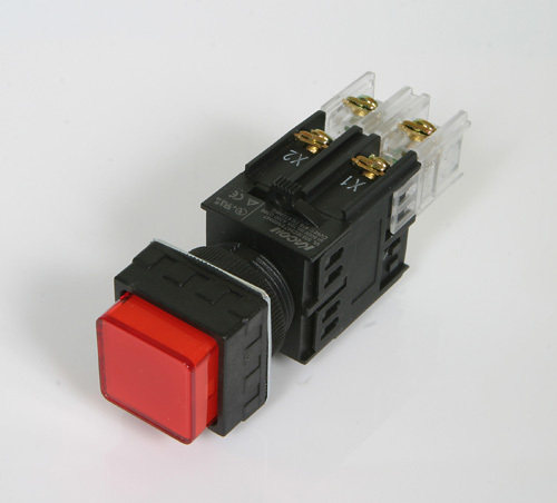 正品特价 韩国凯昆 按钮开关 K22-28G10-DR/A2 带方向指示灯 220V