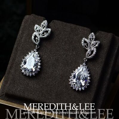 meredithlee珠宝级新娘结婚树叶