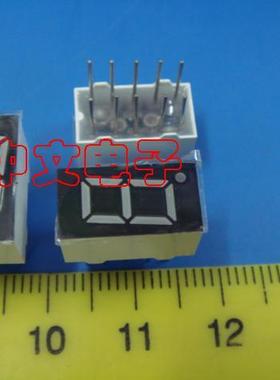 数码管MT03611AR 1位 高亮红色 红光 0.36英寸 共阴/共阳 实物图