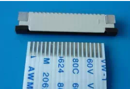 1.0mm fpc/ffc软排线插座 扁平电缆连接器10P1618P20P26P24P上接