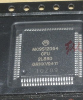 MC9S12D64CFUE 0M89C QFP80 FREESCALE 全新汽车电脑芯片