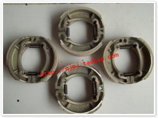 E刹车片JC70前后鼓刹刹车蹄块 适配金城配件SJ110