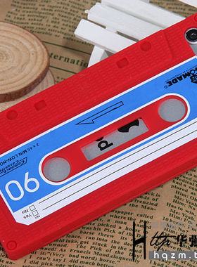 适用于复古磁带卡带苹果iPod touch 5 保护壳 touch5保护套硅胶软套包邮