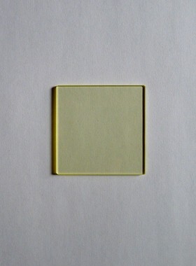 JB420 金色滤光片  420nm前截止后通过  过滤420nm以下 50*50*2mm