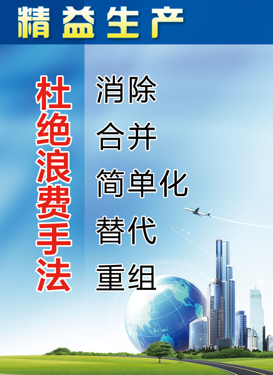 643海报印制海报展板素材130企业文化精益生产宣传(3)