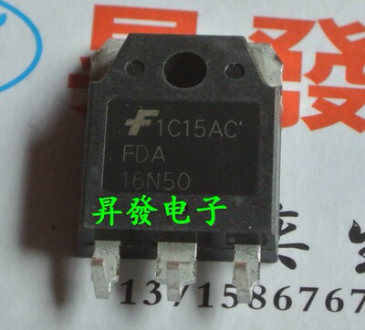〖昇發电子〗进口拆机场效应管FQA16N50 16N50 16N50C3 FDA16N50