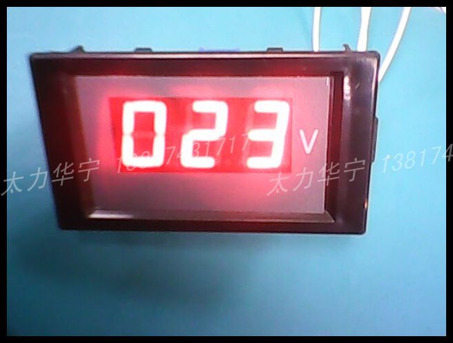 85L17-450V  数显交流电压表 AC9V 供电 仪表