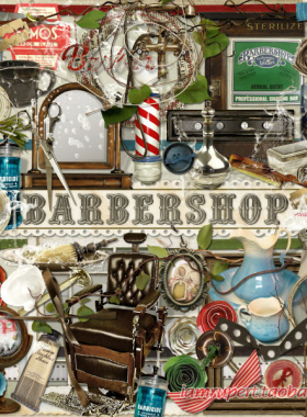 剪贴PNG素材 欧式复古花朵纽扣家居饰品家具杯相框背景素材Y419