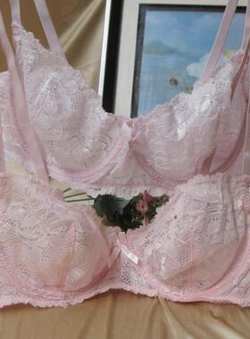 蕾丝透明超薄文胸9.9元内衣32B 34B34CAD  36B36C36DA胸罩38B38C