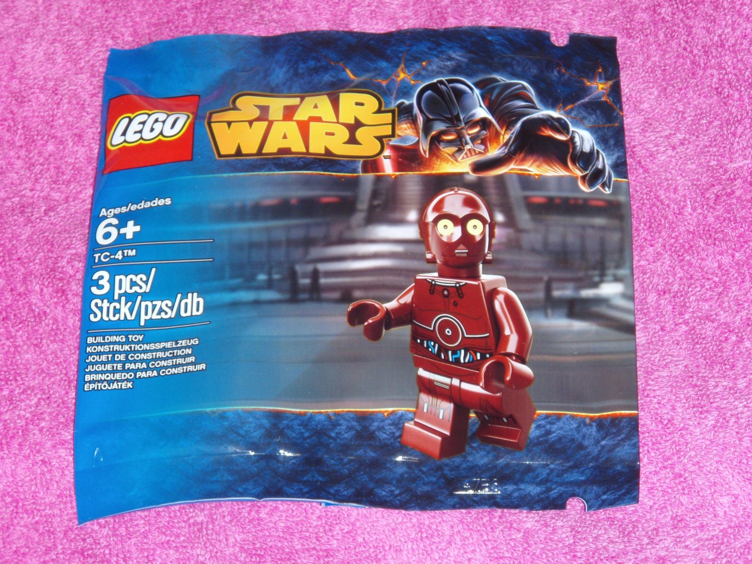 【冬忆】LEGO乐高积木玩具5002122星球大战TC-4人仔现货