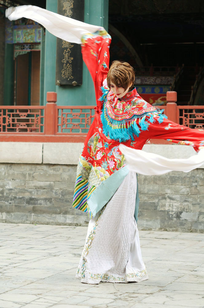 盗墓笔记cos 小花 花爷 解语花 戏服 全套