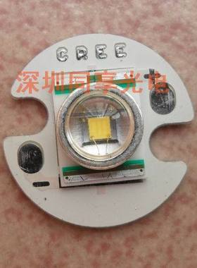CREE 大功率LED XRE Q5自然白光 5W 4800K浅黄色 带16MM基板