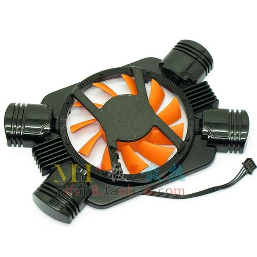 铭瑄GTX550Ti 黑武士 GTX560巨无霸 PLA08015S12HH  显卡散热风扇