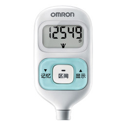 欧姆龙电子计步器多功能卡路里