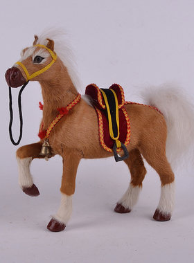 包邮仿真马家居装饰品摄影道具摆设摆件招财特色手工艺品创意礼品