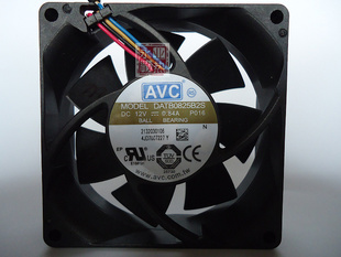 原装AVC 8025 8CM暴力风扇12V 0.84A 4线PWM控速功能 DATB0825B2S