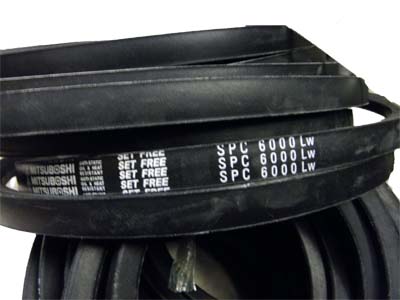三角皮带SPC5700LW日本三之星SPC6000LW进口传动带SPC6300LW