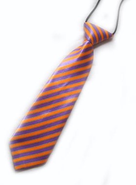 【亮橙斜纹】Cosplay道具化妆舞会搭配小领带 日韩校服搭配