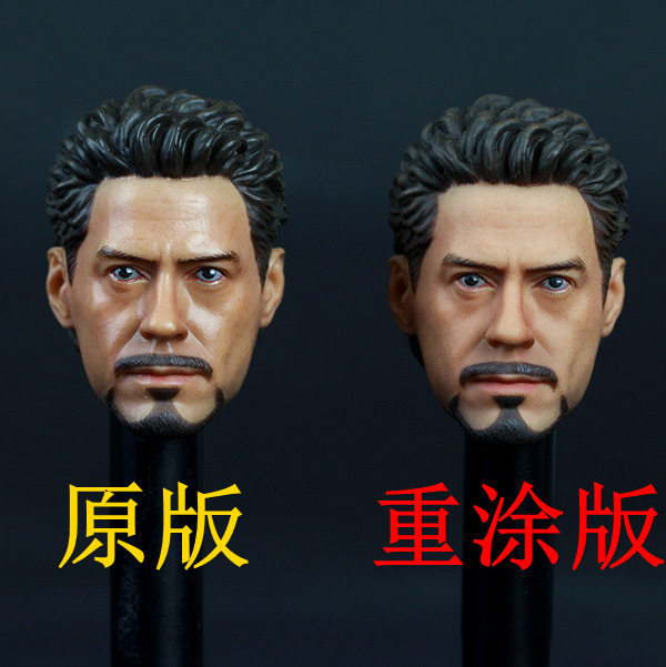 复仇者联盟托尼头雕兵人