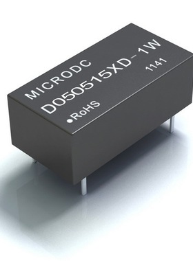 D050515XD-1W D050515D-1W Isolated 1W Twin Output DC/DC Conve